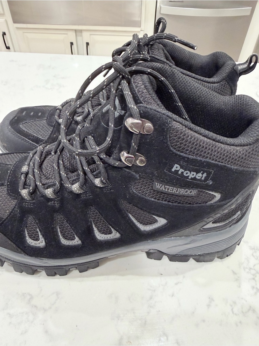 Propet Men's Black Waterproof Trail Boots